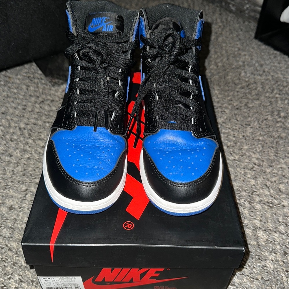 Air Jordan 1s hightop 7.5 women’s and a youth 6
